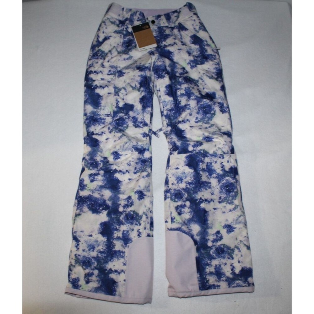 THE NORTH FACE Women's Freedom Insulated Snow Pant Purple Multi XS REGULAR NWT